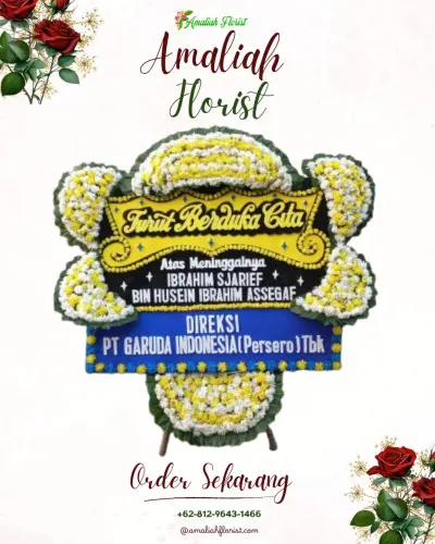 Papan Bunga Duka di Ciparay